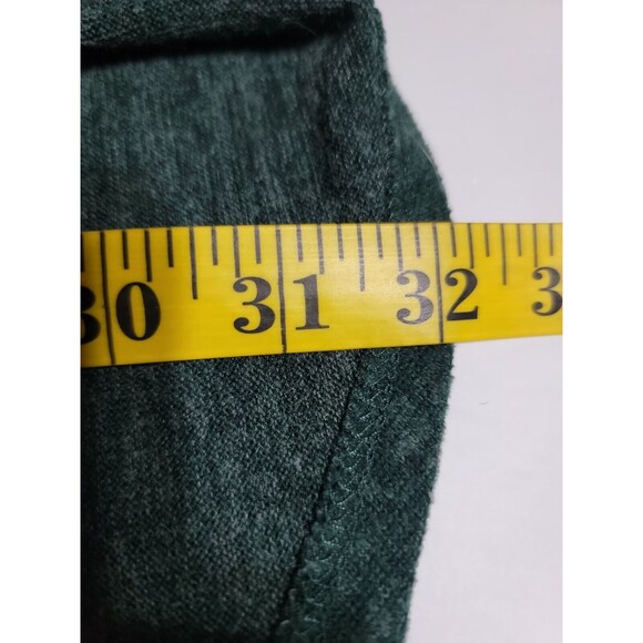 Love Kuza Green Gray Asymmetrical Sweater Size L color block - Picture 5 of 5